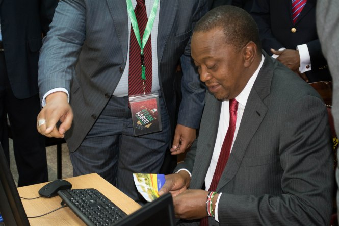 President uhuru kenyatta officially opens kabarak University Online